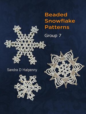 cover image of Beaded Snowflake Patterns--Group 7